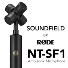 RØDE Announces NT-SF1 360-Degree Surround Sound Microphone & New Sub Brand