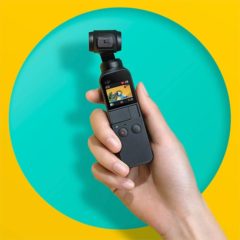 DJI Releases Osmo Pocket – Smallest 3-Axis Stabilized Handheld Camera Available