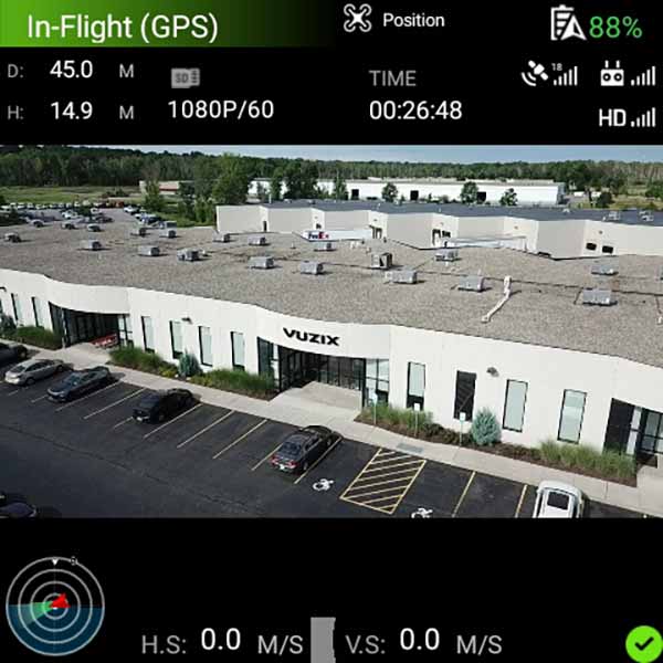 Vuzix Releases DJI Drone app For Blade Smart Glasses